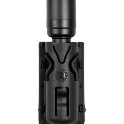PORTE-LAMPE POLYMERE ORIENTABLE NOIR