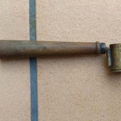 DOSETTE ANCIENNE POUR LA POUDRE OU PLOMB POUR RECHARGEMENT TIR CHASSE ANCRE H.N dosette n4