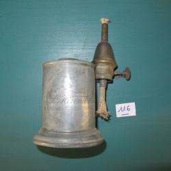 Lampe pour r&eacute;ajustage armes noire de fum&eacute;e (N&deg;116)