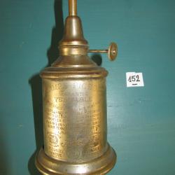Lampe pour r&eacute;ajustage armes noire de fum&eacute;e (N&deg;152)
