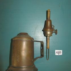 Lampe pour r&eacute;ajustage armes noire de fum&eacute;e (N&deg;160)