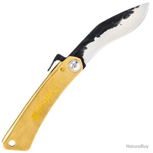 Couteau Joker Higonokami Kukri 70 mm Laiton