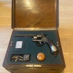 Rare Revolver prix de tir Faure et Lepage 1866 en coffret