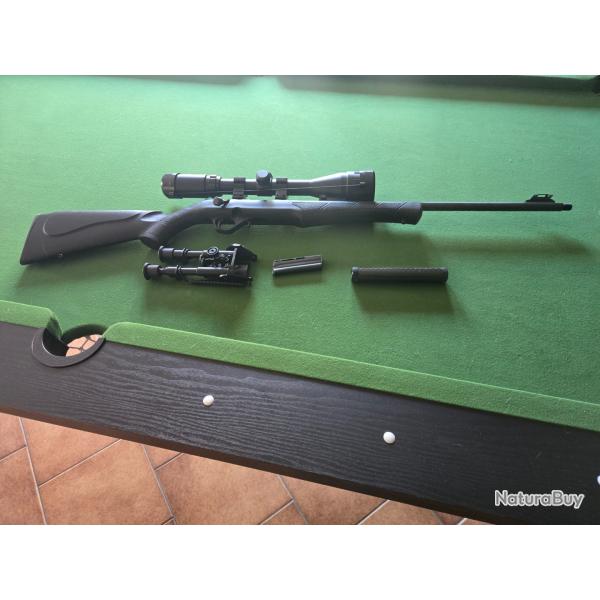 Carabine 22 LR Rossi avec accessoires