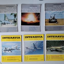 6 revues interavia revue internationale de defense aeronautique astronautique electronique 1967