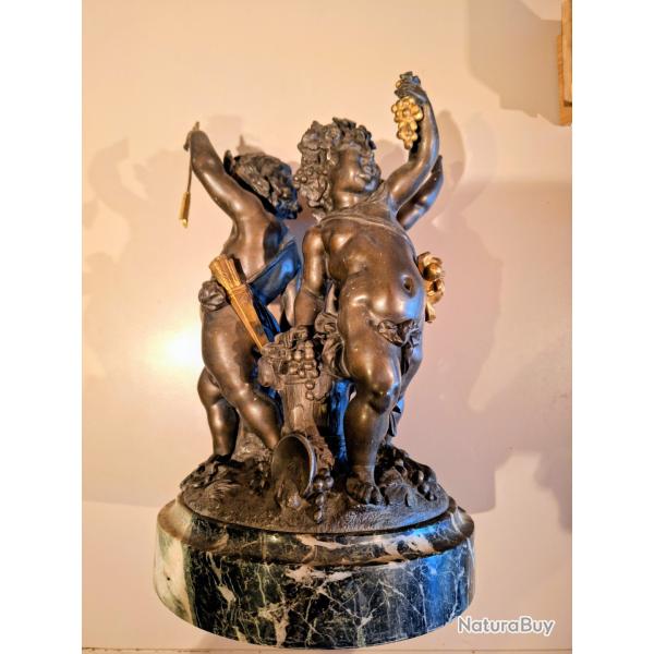 3 d�esses en bronze