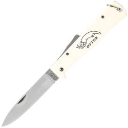 Couteau pliant  Otter Mercator 11 cm beige acier inoxydable