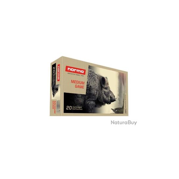 Munitions NORMA cal.9.3x74R vulkan 232gr 15g par 60