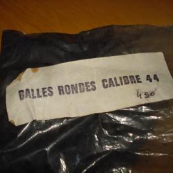 1.7 Kg de balles cal .450 PN