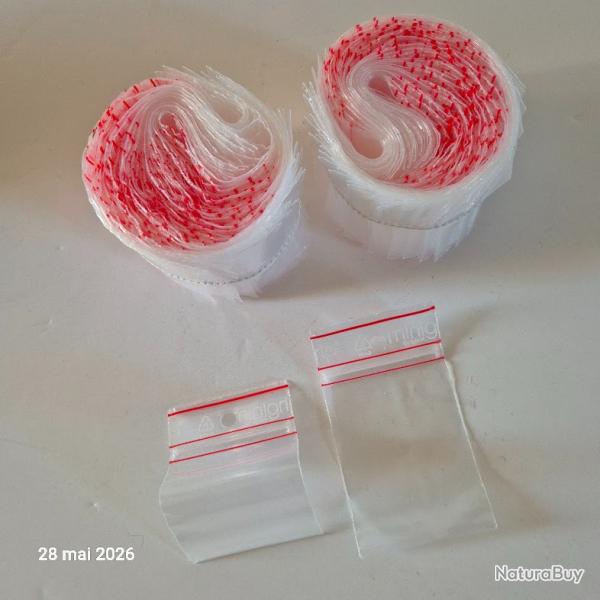 Sachet poly�thyl�ne � fermeture zipp�e , 70 x 43 mm   vendu par 200 sachets, alimentaire ...