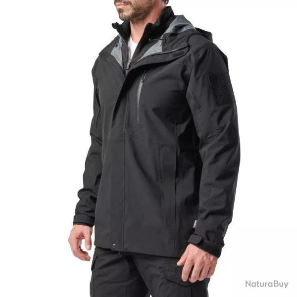 Veste de pluie Force Rain shell 2XL Noir (019)