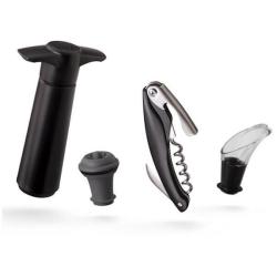 Coffret vin 4 pi&egrave;ces Vacu vin Start