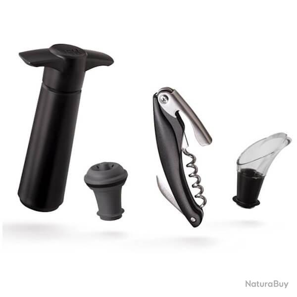 Coffret vin 4 pi�ces Vacu vin Start