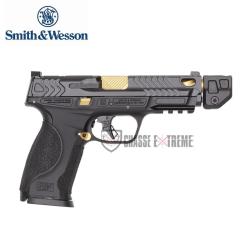Pistolet S&W M&P9 PC Metal Gold Pvd Compensator Cal  9X19mm