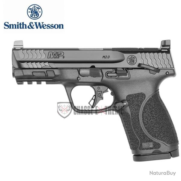 Pistolet S&W M&P9 M2.0 Competitor OR Thumb Safe Black 4" Cal 9x19 mm