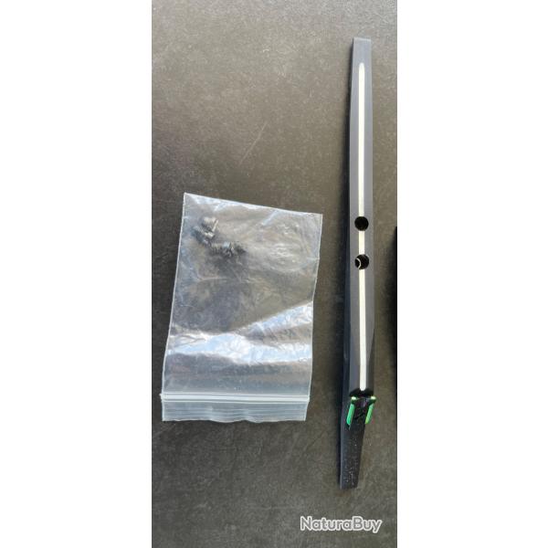 Bande de battue compl�te, fibre optique vert d'origine BROWNING pour BAR, MARAL, WINCHESTER SXR2