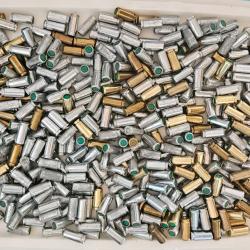 Lot 500 cartouches &agrave; blanc 9mm PAK - Titan + grandes marques - Vente sans r&eacute;serve