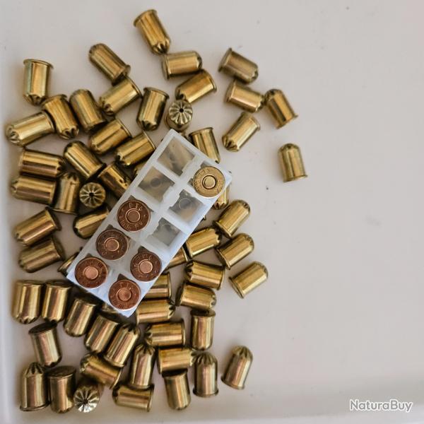 Munitions 9MMR/380 pour Revolver � blanc PAK LOT de 74