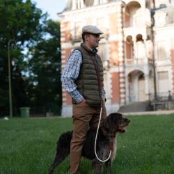 La Complice - Laisse bandouli&egrave;re modulable en cuir sur mesure