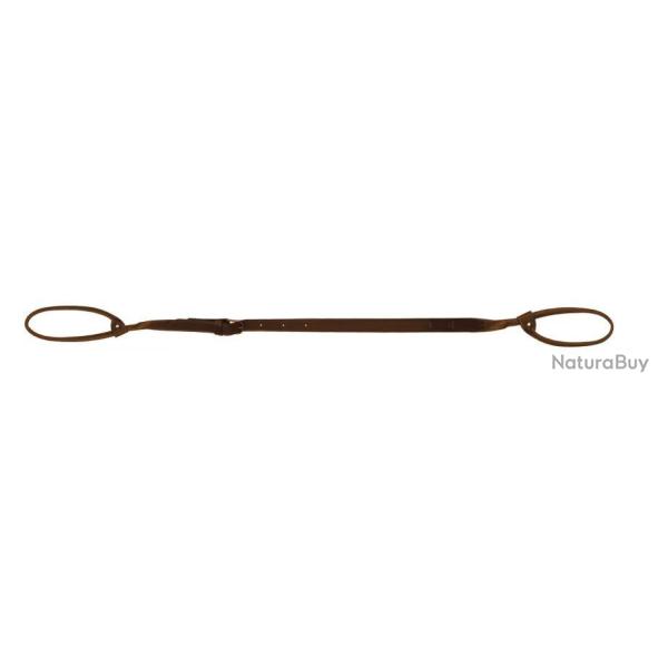 Bretelle en croute gras double lasso Country sellerie