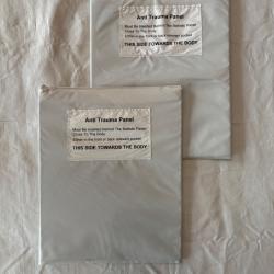 Lot de 2 plaques anti-trauma pour gilet pare-balles