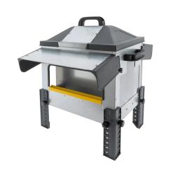 Mangeoire Robust&reg; Grande Ouverture 12kg - Acier Galvanis&eacute; pour Volailles, Canards et Oies