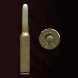 6.5x 52 Carcano Italie - production Autriche pour l'Italie - culot plat marqu&eacute; : * 1936