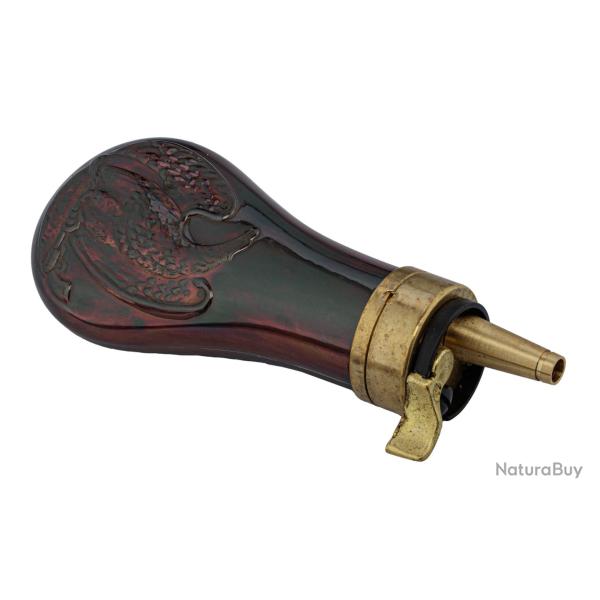 POIRE A POUDRE EN CUIVRE BABY CAL. .31