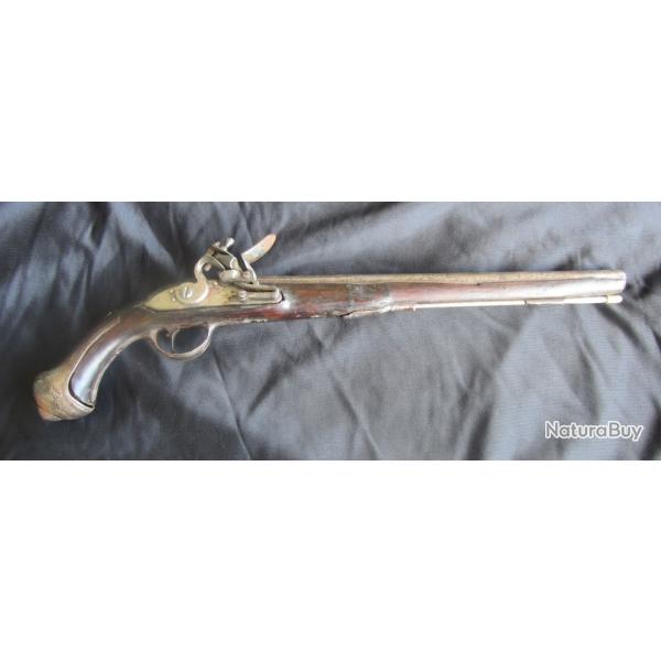 Tr�s grand pistolet d'ar�on silex XVIII�me