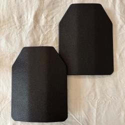 Lot de 2 plaques balistiques acier - Viking Armor AR PAXCON