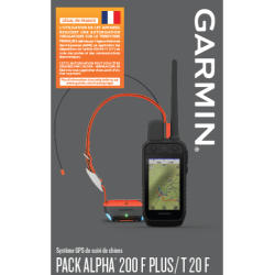 PACK GPS ALPHA 200F PLUS T20VERSION F - GARMIN
