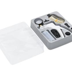 Kit purge frein pompe vide plastique contr&ocirc;le &eacute;tanch&eacute;it&eacute; complet