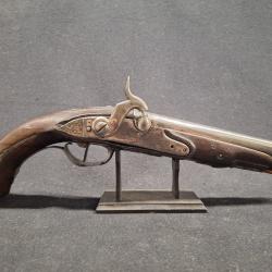 Pistolet &agrave; percussion Andr&eacute; Grosnier, Cal. 15mm - 1� sans prix de r&eacute;serve !!