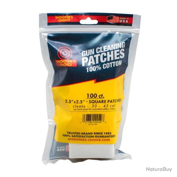 Patches shooter's choice lot de 100