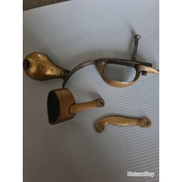 Garniture de crosse pistolet silex an13