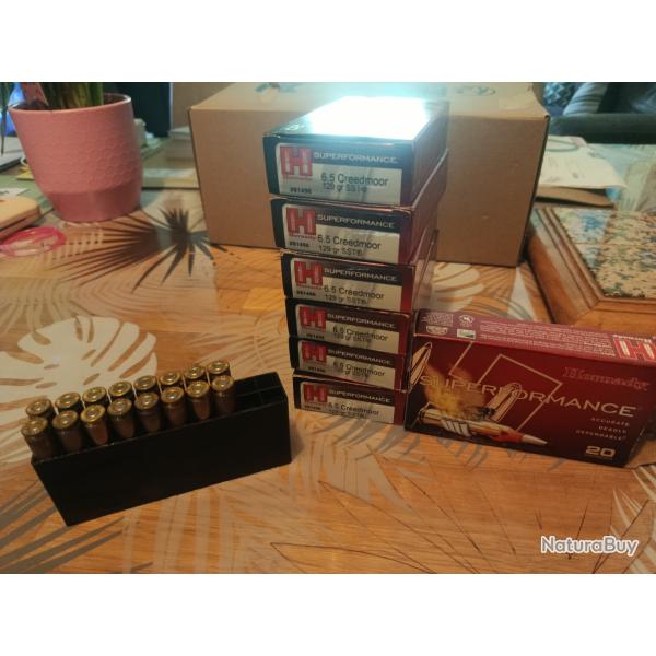 Balles 6,5 Creedmoor Hornady Superformance