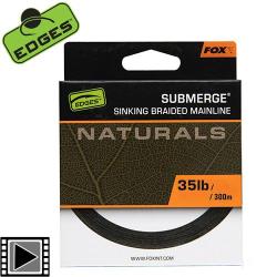 Tresse Fox Edges Naturals Submerge 300m 0.30mm