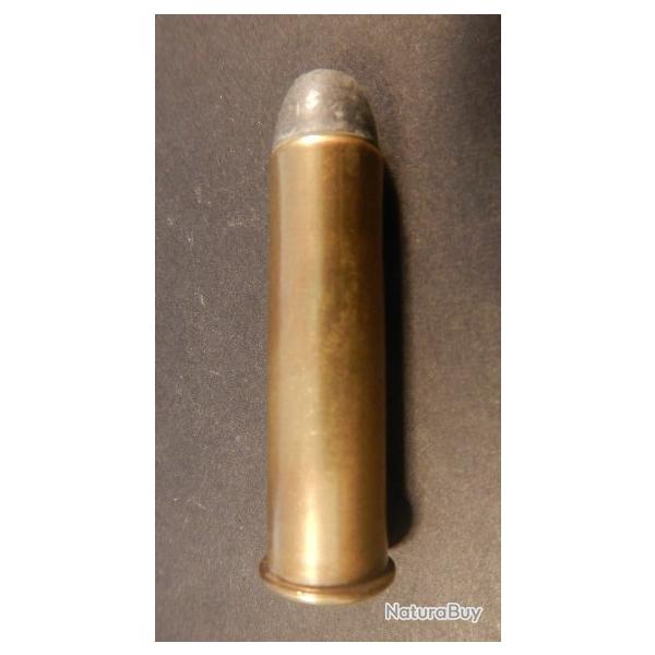 672 - Rare - Cartouche d'�poque 50 - 95 WINCHESTER - Etui laiton / Balle Pb avec insert cuivre X