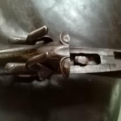 Fusil &agrave; broche Bon &eacute;tat + Cartouche