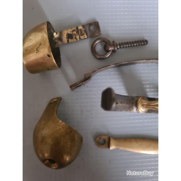 Garniture de crosse pistolet 1816/1822