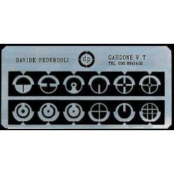 KIT 12 INSERTS INTERCHANGEABLES - DAVIDE PEDERSOLI