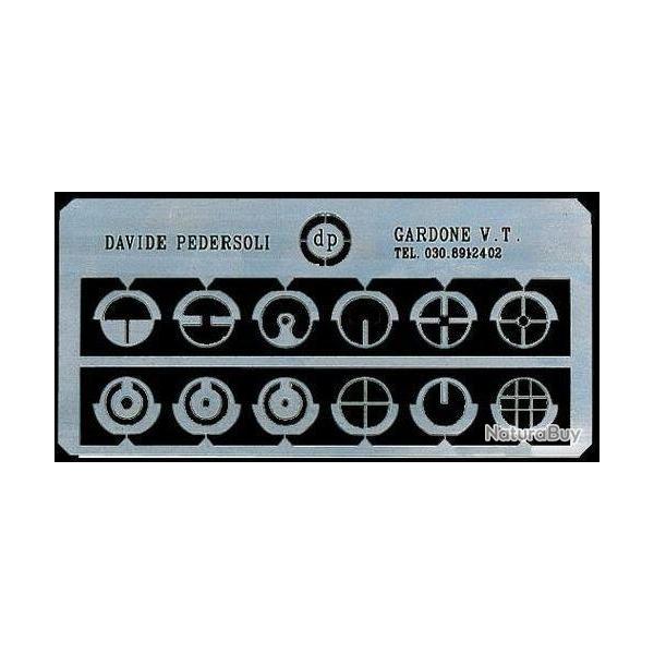 KIT 12 INSERTS INTERCHANGEABLES - DAVIDE PEDERSOLI