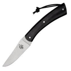 Couteau Sauveterre "Camembert Pitchou" plein manche &eacute;b&egrave;ne 8cm