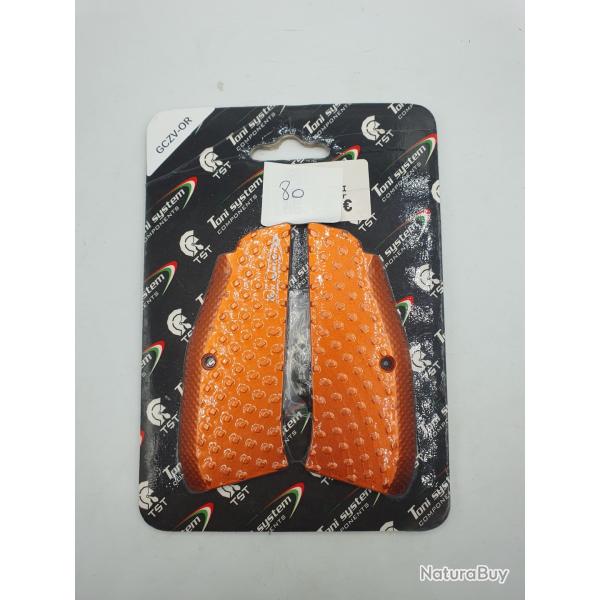 OP ACC - PLAQUETTES CZ TONI SYSTEM ORANGE - GCZV-OR
