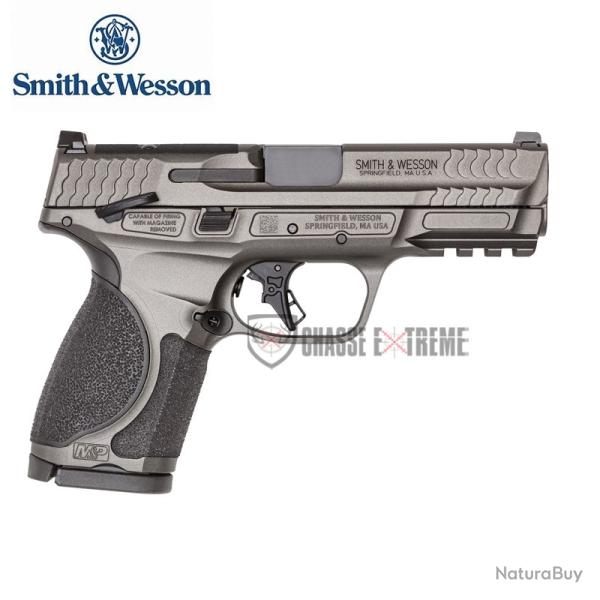 Pistolet S&W M&P9 M2.0 Metal Compact Or Ts 4" Cal 9X19mm