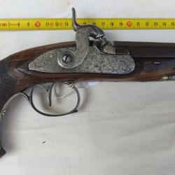 Pistolet &agrave; percussion Restauration