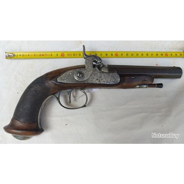 Pistolet � percussion Restauration