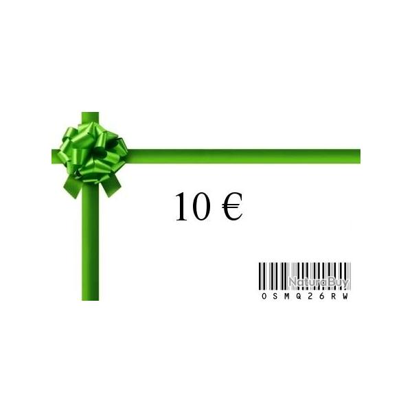 Carte cadeau -10