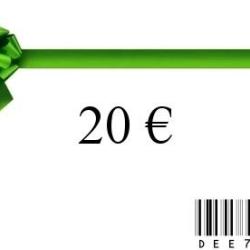 Carte cadeau -20