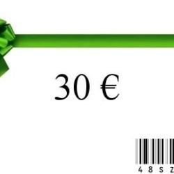 Carte cadeau -30